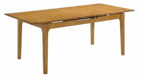 Valgomojo stalas išskleidžiamas Homla Avella, rudas, 160 - 195 cm x 90 cm x 76 cm