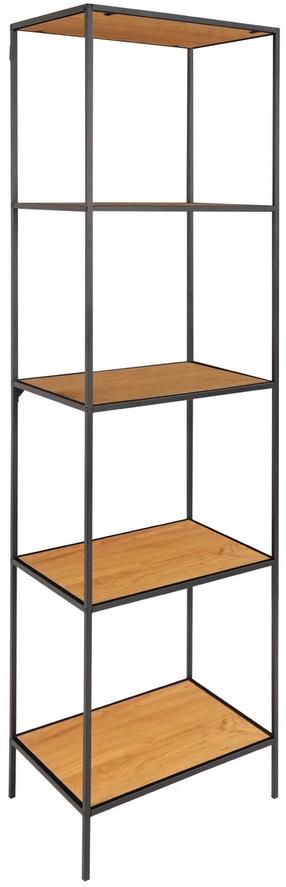 Pastatoma lentyna House Nordic Vita 3001075, ąžuolo/juoda, 51 cm x 36 cm x 170 cm