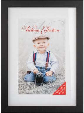 Nuotraukų rėmelis Victoria Collection Cubo, 29.7 cm x 21 cm, juoda