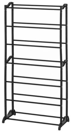 Batų lentyna 4Living Ella, juoda, 25 cm x 50 cm x 95 cm