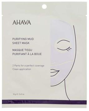 Veido kaukė Ahava Purifying Mud Sheet, 18 g