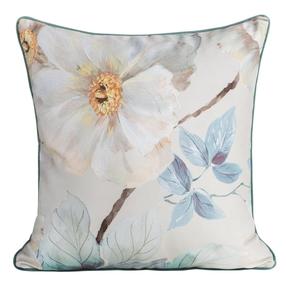 Dekoratyvinės pagalvėlės užvalkalas Aline J02M-01, žydra, 60 cm x 60 cm