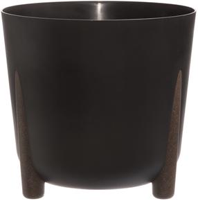 Gėlių vazonas 4Living Frida ECO, polipropilenas (pp), juodas
