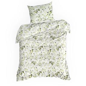 Patalynės užvalkalų komplektas PTF-131, balta/žalia, 140 x 200 cm