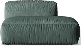 Modulinė sofa Micadoni Martina Vogue 12, tamsiai žalia, dešininė, 133 x 106 cm x 75 cm