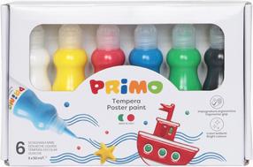 Dažai guašas Primo 445-696, 50 ml, 6 sp., 6 vnt.