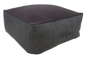 Pufas Home4you Lamb Bag P0066324, pilka sp., 80 cm x 80 cm x 30 cm