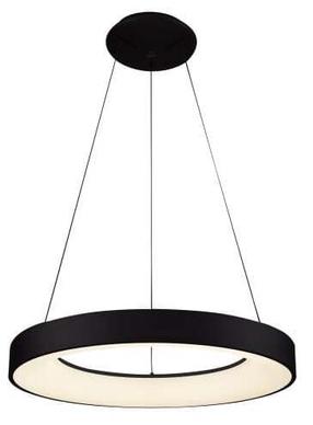 Šviestuvas kabinamas AZzardo Santana AZ4999, LED, 3000 °K, 1 x 30 W, balta sp. / juoda sp., 38 x 38 cm