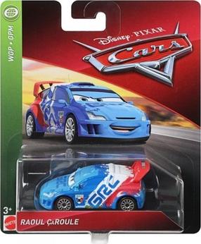 Игрушечная машина Mattel Cars Raoul Caroule, 1:55, синий цв.