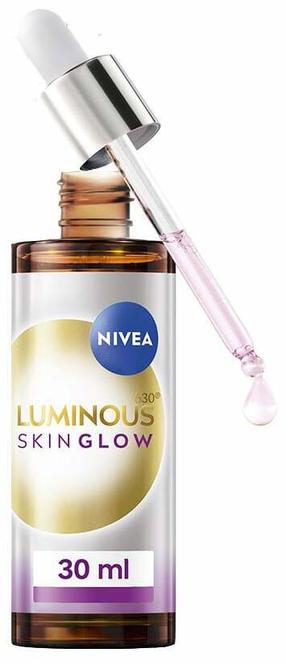Sejas serums Nivea Luminous 630º Skin glow, 30 ml
