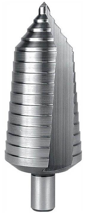 Pakopinis grąžtas Ruko 101097, plienui/plastikas/aliuminiui, hss, tri-flat, 6 - 40 mm x 10.5 cm