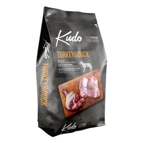 Sausā suņu barība Kudo Adult Medium Maxi, tītara gaļa/pīles gaļa, 12 kg