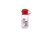 Stiklinis vaikiškas buteliukas, 250 ml, plastikas/stiklas, (spalva/dizainas parenkami atsitiktine tvarka)