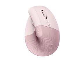 Juhtmevaba arvutihiir Logitech Lift Right, roosa v.