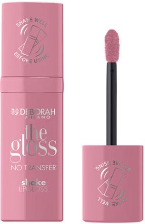 Huuleläige Deborah Milano The Gloss No Transfer, 4 ml, petal v., 02