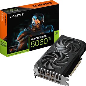 Vaizdo plokštė Gigabyte GeForce RTX 5060 Ti Windforce MAX OC, 16 GB, GDDR7
