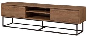 TV staliukas Kalune Design Rodez, medžio sp./ruda sp., 180 cm x 40 cm x 50 cm