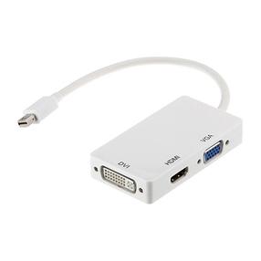 Adapteris Extra Digital CA910946 CA910946 Mini DisplayPort, HDMI / DVI / VGA, 0.2 m, balta sp.