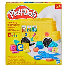 Plastiliini komplekt, koos tarvikutega Hasbro Play-Doh School Day Fun, mitmevärviline, 284 g