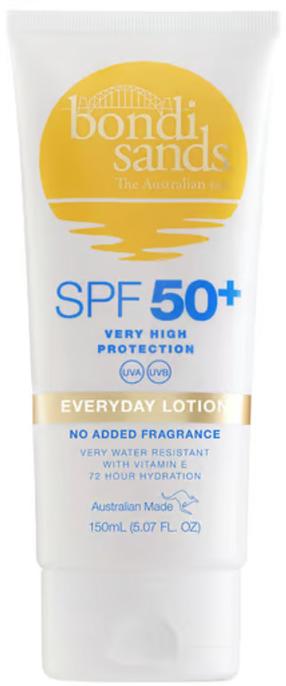 Крем для ухода за загаром для тела Bondi Sands Everyday SPF50+, 150 мл