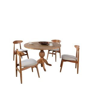 Valgomojo komplektas Kalune Design Albero139, buko sp.