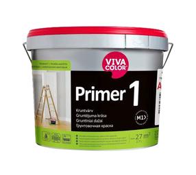 Gruntiniai dažai Vivacolor Primer 1, balta, 2.7 l