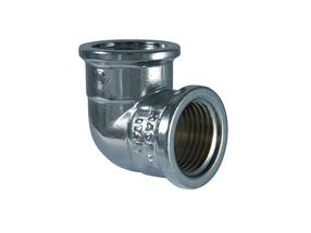 Alkūnė TDM Brass 200C, 90 °, 1/2", žalvaris