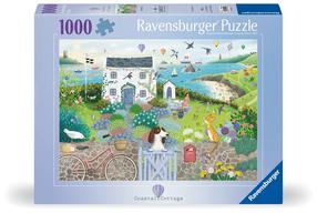 Dėlionė Ravensburger Seaside Home, 50 cm x 70 cm, 1000 vnt., įvairių spalvų