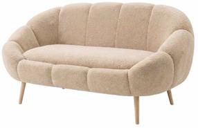 Sofa Hanah Home Lida 251BLS1112, smėlio sp., 50 x 130 cm x 105 cm