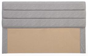 Lovos galvūgalis Kalune Design Motya 120, 7 cm x 97 cm, 120 cm, pilka sp.