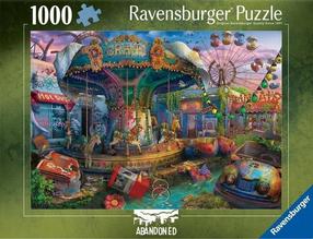 Puzle Ravensburger Abandoned Series Gloomy Carnival, 50 cm x 70 cm, 1000 gab., daudzkrāsaina