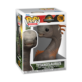 Rotaļlietu figūriņa, dinozaurs Funko POP! Movies Titanosaurus 1799, 9 cm, pelēka krās.