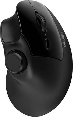 Проводная компьютерная мышь Evolveo TwinVerti, 2.4 ghz / bluetooth / usb, черный цв.