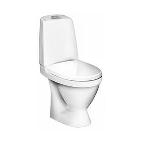 Unitazas, pastatomas Gustavsberg Nautic 1510 HF, su dangčiu, 345 mm x 650 mm