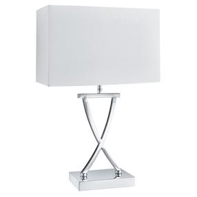 Stalinis šviestuvas Searchlight Club EU7923CC, E14, 60W, balta sp./chromo sp.