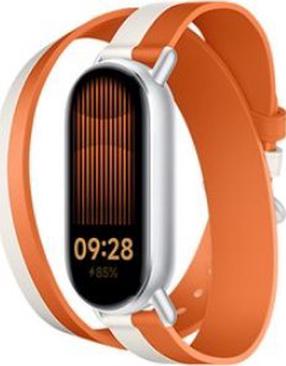 Laikrodžio dirželis Xiaomi, Mi Band, balta sp./oranžinė sp.