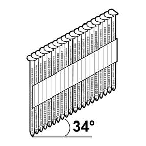 Püstolinael D34 HALJAS 2,8x75mm 1300tk