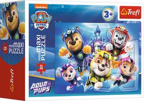 Puzle Trefl Paw Patrol Happy Puppies 4, 16 cm x 22 cm, 20 gab., daudzkrāsaina