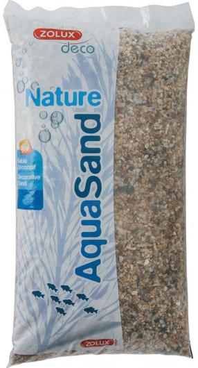 Grunts Zolux AquaSand Nature 346485, 12 kg, brūna krās.