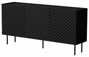 Комод Cama Lucca, черный цв., 80 см x 165 см x 40 см