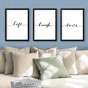 Paveikslas Wallity SET_041, 24 cm x 29 cm