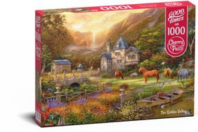 Dėlionė CherryPazzi Golden Valley 1000 el. 30493, 50 cm x 70 cm, 1000 vnt., įvairių spalvų