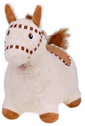 Šokinėjimo kamuolys, arklys, ruda