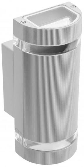 Sieninis lauko šviestuvas GTV Silva, 50W, GU10, IP54, pilka sp., 6.5 cm x 24.5 cm