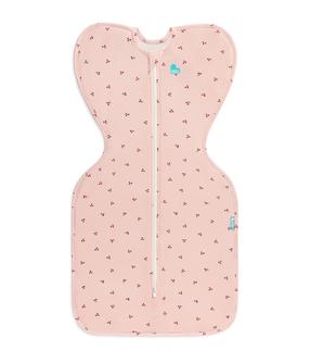 Plonas miegmaišis kūdikiui Love To Dream Swaddle UP Original, rožinė sp., 68 cm x 35 cm
