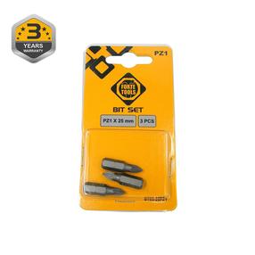 Kruvikeeraja otsikute komplekt Forte Tools BT03-25PZ1, PZ1, 25 mm