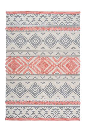 Ковер комнатные Arte Espina Ethnic 200, серый цв./розовый цв., 170 см x 120 см