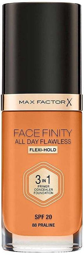 Grima bāze Max Factor Facefinity 3in1, gaiši brūna krās., 88 praline, 30 ml