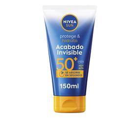 Лосьон для ухода за загаром для тела Nivea Sun Protects And Hydrates Invisible Finish SPF50+, 150 мл