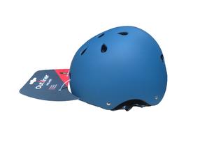 Skrituļslidotāja ķivere Outliner MTV12 S BLU, S (53-55 cm), zila krās.